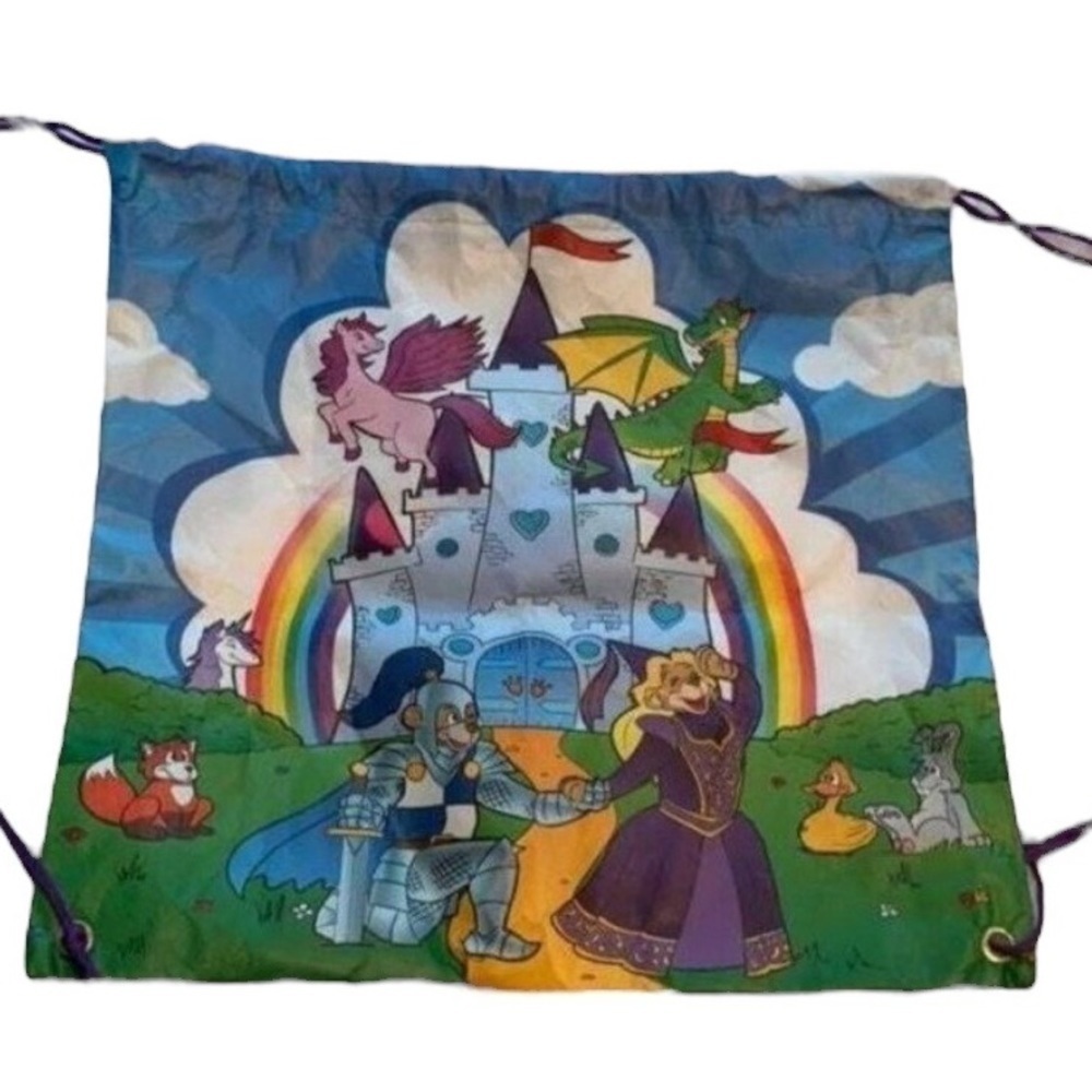 Teddy Mountain LLC Kids Backpack Castle